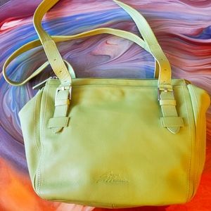Stone Mountain Green Shoulder Bag